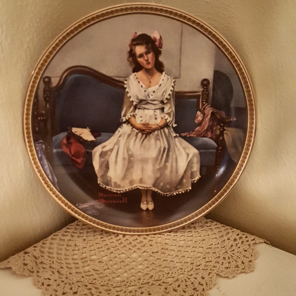 "Waiting at the Dance" by Norman Rockwell